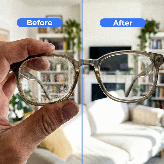 Finally Clean Your Glasses Properly